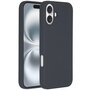Accezz - Liquid Silicone Backcover met MagSafe voor Apple iPhone 16 Plus - Dark Blue