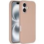 Accezz - Liquid Silicone Backcover met MagSafe voor Apple iPhone 16 - Pink
