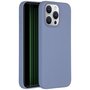 Accezz - Liquid Silicone Backcover met MagSafe voor Apple iPhone 15 Pro Max - Purple