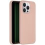 Accezz - Liquid Silicone Backcover met MagSafe voor Apple iPhone 15 Pro Max - Pink
