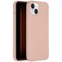 Accezz - Liquid Silicone Backcover met MagSafe voor Apple iPhone 15 Plus - Pink