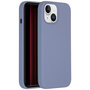 Accezz - Liquid Silicone Backcover met MagSafe voor Apple iPhone 15 - Lavender Grey