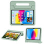 Accezz - Kidsproof Backcover met handvat voor Apple iPad 11 (2025) 11 inch A16 / iPad 10 (2022) 10.9 inch - Olive Green