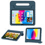 Accezz - Kidsproof Backcover met handvat voor Apple iPad 11 (2025) 11 inch A16 / iPad 10 (2022) 10.9 inch - Dark Blue