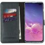 Selencia - Genuine Leather Bookcase voor Samsung Galaxy S10 Plus - Green