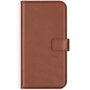 Selencia - Genuine Leather Bookcase voor Samsung Galaxy A50 / A30s - Light Brown