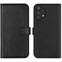 Selencia - Genuine Leather Bookcase voor Samsung Galaxy A32 (5G) - Black