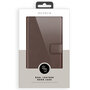 Selencia - Genuine Leather Bookcase voor Apple iPhone 17 Pro - Brown
