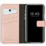Selencia - Genuine Leather Bookcase voor Apple iPhone 12 (Pro) - Dusty Pink
