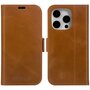 dbramante1928 - Copenhagen Bookcase voor Apple iPhone 15 Pro Max - Brown