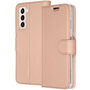 Accezz - Wallet Softcase Bookcase voor Samsung Galaxy S21 Plus - Rose Gold