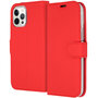 Accezz - Wallet Softcase Bookcase voor Apple iPhone 12 Pro Max - Red