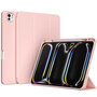 Accezz - Smart Silicone Bookcase voor Apple iPad Pro 13 (2024) M4 - Pink