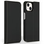 Accezz - Premium Leather Slim Bookcase voor Apple iPhone 13 - Black