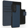 Accezz - Premium Leather 2 in 1 Wallet Bookcase voor Samsung Galaxy A53 - Dark Blue