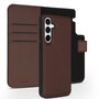 Accezz - Premium Leather 2 in 1 Wallet Bookcase voor Samsung Galaxy A35 - Brown