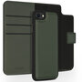 Accezz - Premium Leather 2 in 1 Wallet Bookcase voor Apple iPhone SE (2022 / 2020) / 8 / 7 / 6(s) - Green