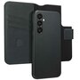 Accezz - Leather Bookcase 2-in-1 met MagSafe voor Samsung Galaxy S24 Plus - Onyx Black