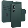 Accezz - Leather Bookcase 2-in-1 met MagSafe voor Samsung Galaxy S23 FE - Cedar Green