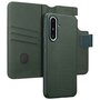 Accezz - Leather Bookcase 2-in-1 met MagSafe voor Samsung Galaxy A36 / A56 - Cedar Green