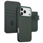 Accezz - Leather Bookcase 2-in-1 met MagSafe voor Apple iPhone 17 Pro Max - Cedar Green