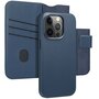 Accezz - Leather Bookcase 2-in-1 met MagSafe voor Apple iPhone 14 Pro - Nightfall Blue