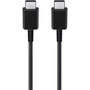 Samsung - Originele USB-C naar USB-C kabel in Fabrieksverpakking - 1.8 m - 25 Watt - Black