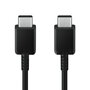 Samsung - Originele USB-C naar USB-C kabel in Fabrieksverpakking - 1 m - 45 Watt - Black