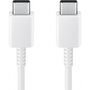 Samsung - Originele USB-C naar USB-C kabel in Fabrieksverpakking - 1 m - 25 Watt - White