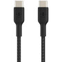 Belkin - Boost Charge Braided USB-C naar USB-C kabel - 1 m - Black
