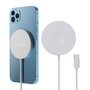 Accezz - Wireless Charger USB-C - MagSafe Draadloze Oplader - 1 m - White