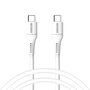 Accezz - USB-C naar USB-C kabel - 1 m - White