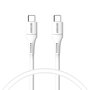 Accezz - USB-C naar USB-C kabel - 0,2 m - White