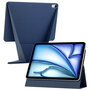 Accezz - High Stand case voor Apple iPad Air 11 inch (2025) M3 / (2024) M2 / Air 5 (2022) / Air 4 (2020) - Dark Blue