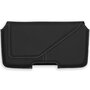 Accezz - Echt lederen broekriemhoes - Maat L - Black