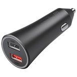 Xiaomi Mi 37W Dual-Port Car Charger Black Xiaomi Mi 37W Dual-Port Car Charger Black