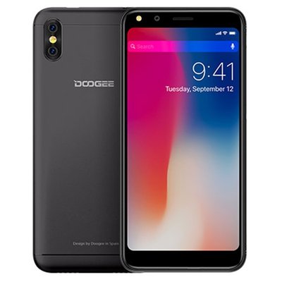 Doogee X53 5,3 inch Android 7.0 Quad Core 2200mAh 1GB/16GB Zwart