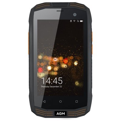 AGM A2 4 pouces Android 5.1 Quad Core 2600mAh 2Go/16Go Noir