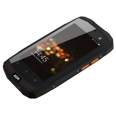 AGM A2 4 pouces Android 5.1 Quad Core 2600mAh 2Go/16Go Noir