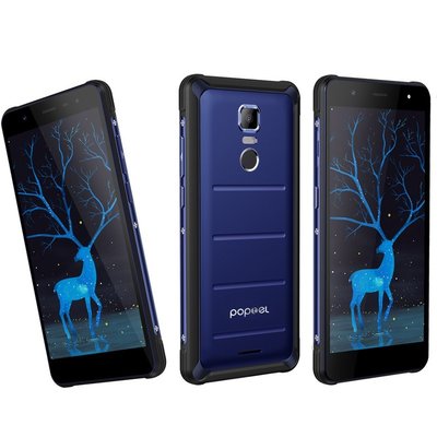 Poptel P10 5,5 inch Android 8.1 Octa Core 3600mAh 4GB/64GB Blauw
