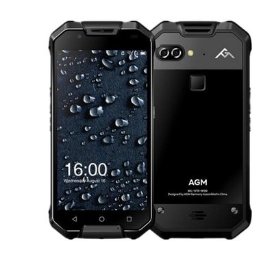 AGM X2 SE 5,5 pouces Android 7.1 Octa Core 6000mAh 6Go/64Go Noir