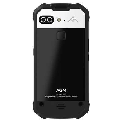 AGM X2 5,5 pouces Android 7.0 Octa Core 6000mAh 6Go/64Go Noir