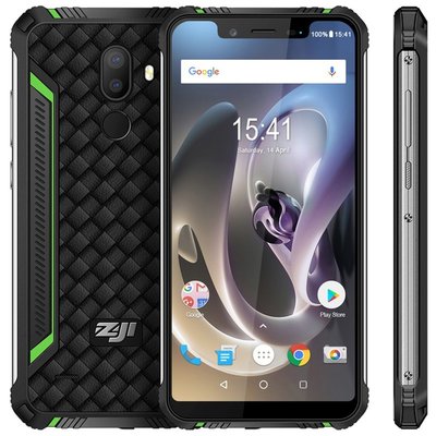 Zoji Z33 5,85 inch Android 8.1 Quad Core 4600mAh 3GB/32GB Groen