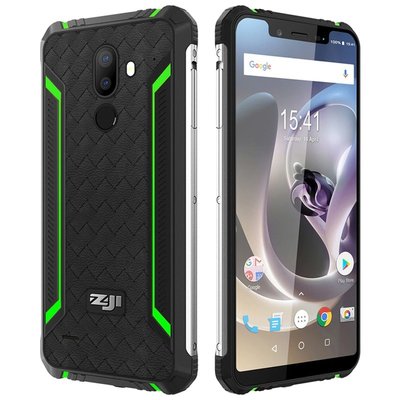 Zoji Z33 5,85 inch Android 8.1 Quad Core 4600mAh 3GB/32GB Groen
