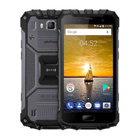 Ulefone Armor 2 5 inch Android 7.0 Octa Core 4700mAh 6GB/64GB Grijs