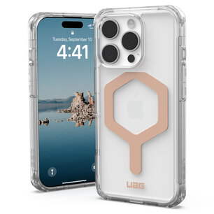 UAG - Plyo Backcover MagSafe voor Apple iPhone 16 Pro - Ice Rose Gold