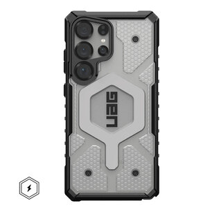 UAG - Pathfinder Backcover MagSafe voor Samsung Galaxy S25 Ultra - Ice Silver