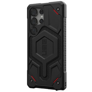 UAG - Monarch Pro Backcover voor Samsung Galaxy S25 Ultra - Kevlar Black