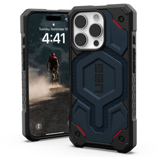 UAG - Monarch Pro Backcover voor Apple iPhone 16 Pro - Kevlar Mallard