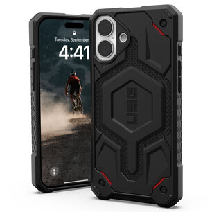 UAG - Monarch Pro Backcover voor Apple iPhone 16 Plus - Kevlar Black